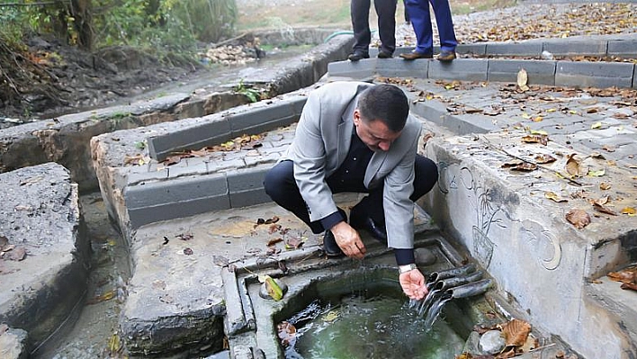 Üç havuz çeşmesi hizmette 