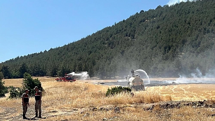 Orman yangını kontrol altına alındı