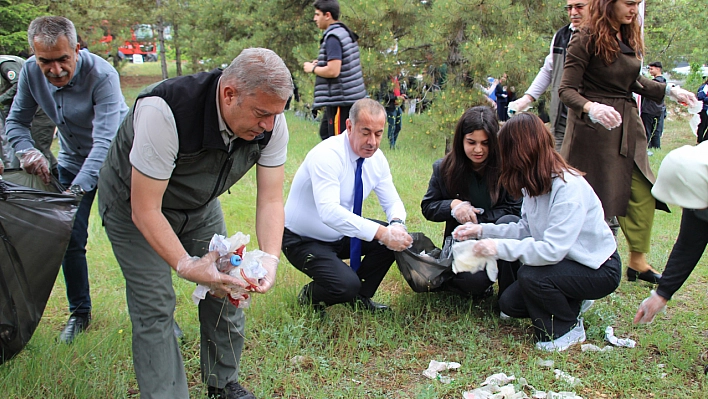 Malatya'da Ormanlar Çöplerden Arındırıldı!