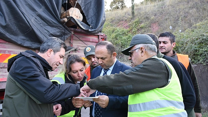 Ormanda mobil kontrol noktalarıyla şok denetimler