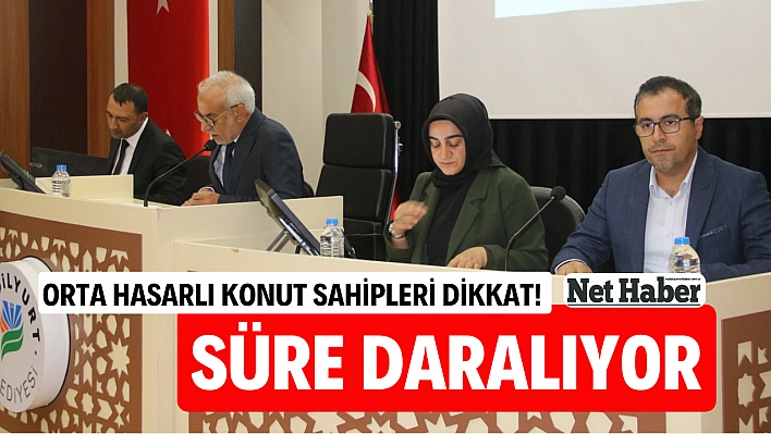 Orta hasarlı konut sahipleri dikkat! Süre daralıyor