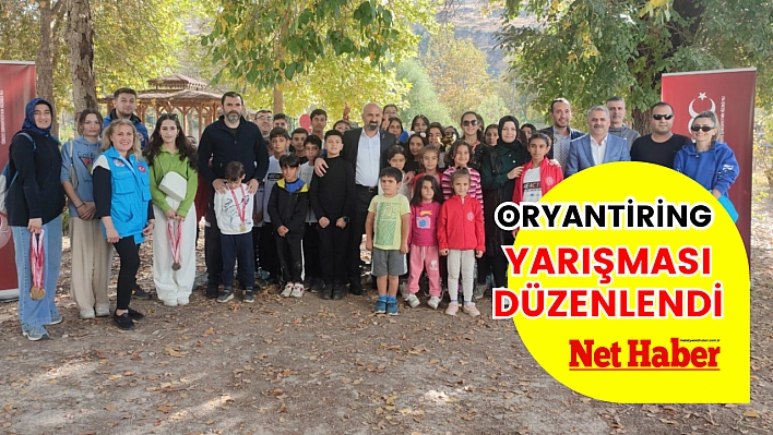 Oryantiring yarışması düzenlendi