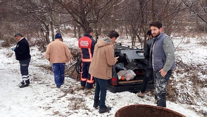 Otomobil kaza yaptı: 5 yaralı