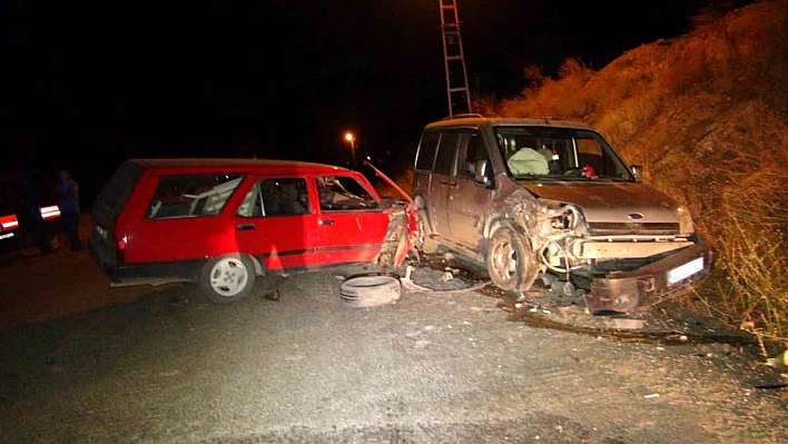 Elmalı Mahallesi'nde Trafik Kazası: Sürücü Hastanelik Oldu