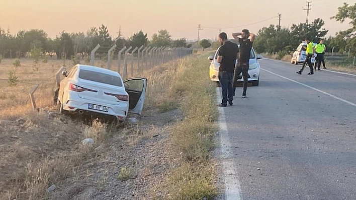 Otomobil şarampole indi: 2 yaralı