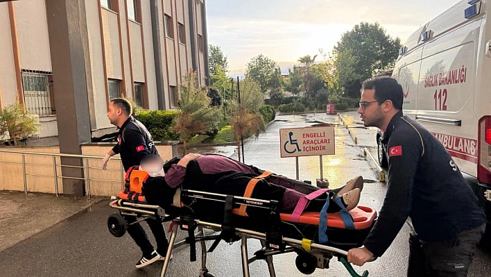 Otomobil şarampole savruldu: 4 yaralı
