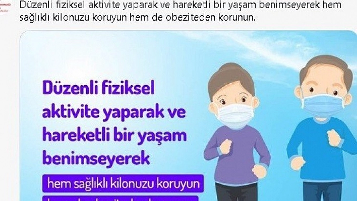 Düzenli fiziksel aktivite şart