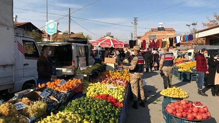 Pazar yerlerinde sıkı denetim