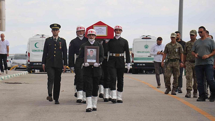 Malatya şehidini uğurladı