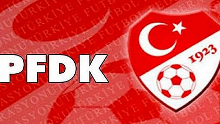 PFDK'dan 7 kulübe ceza