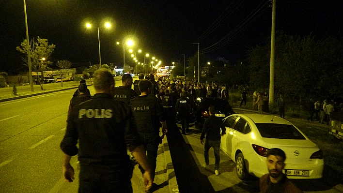 Polis araya set oldu