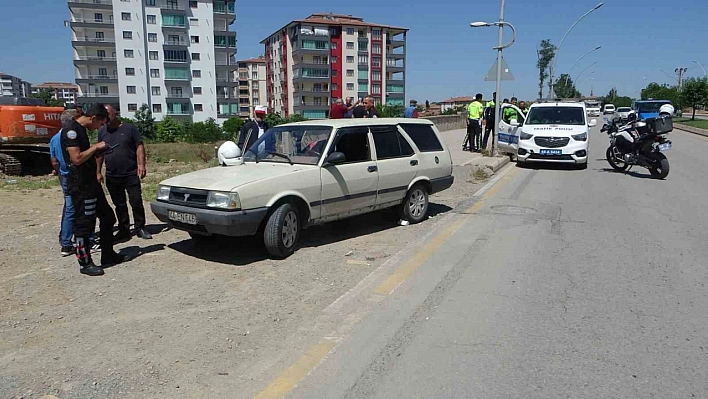 Polise saldıran sürücü gözaltına alındı