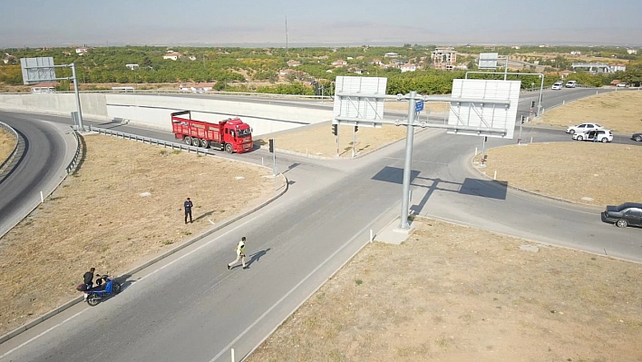Malatya'da Kaçak Sürücüler Dronla Yakalandı!