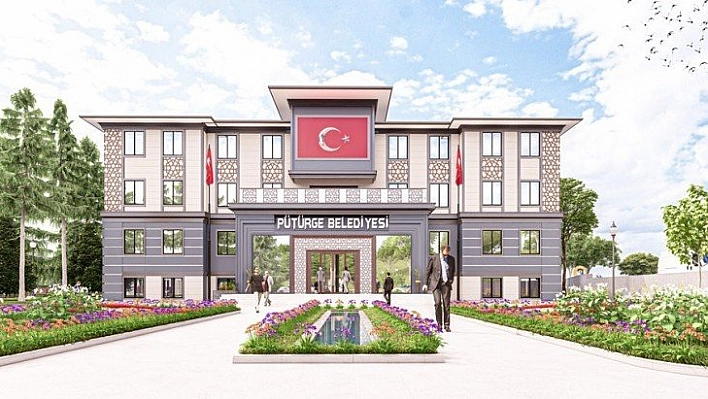 Pütürge'ye yeni hizmet binası