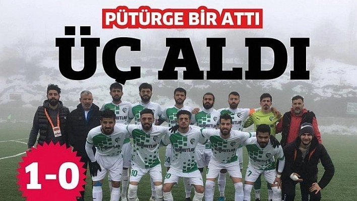 Pütürge üçlük attı