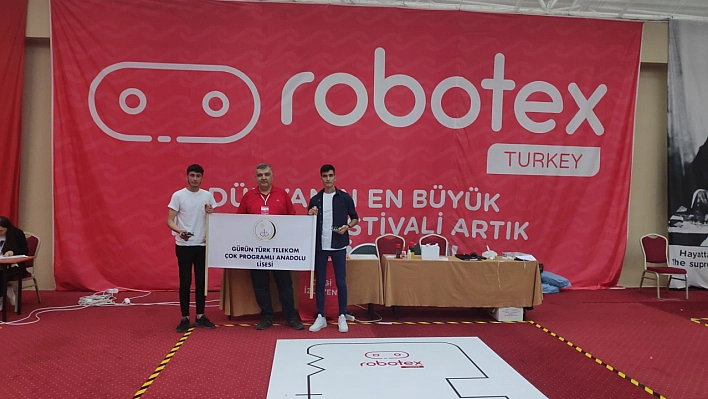 Robotik festivaline Gürün damgası