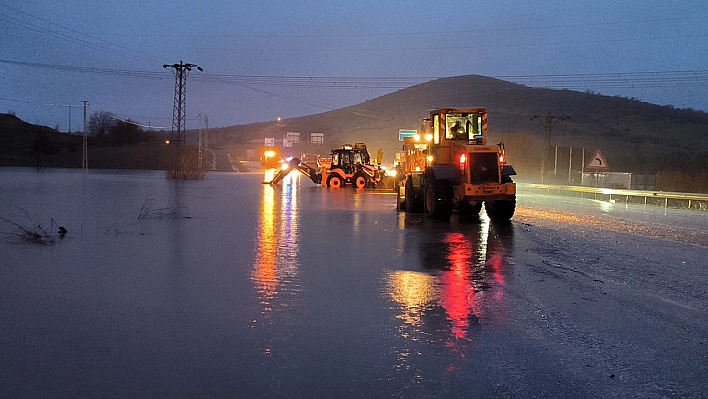 İşte Malatya-Gölbaşı yolu