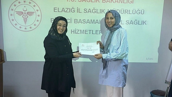 Sağlık çalışanlarına eğitim verildi