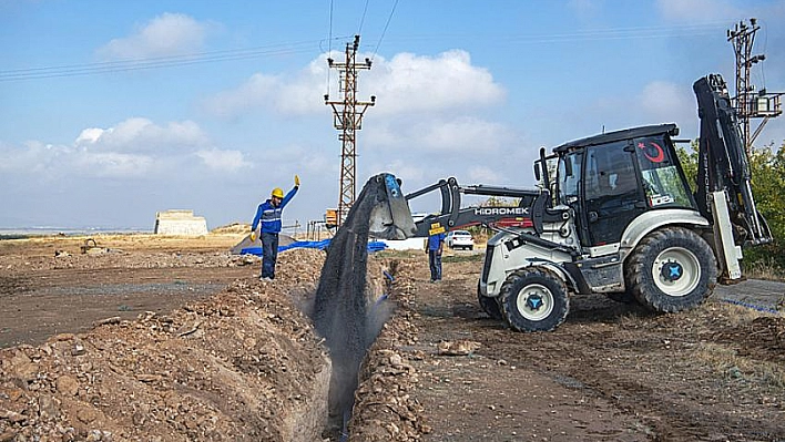 Salıcık'a içmesuyu hattı