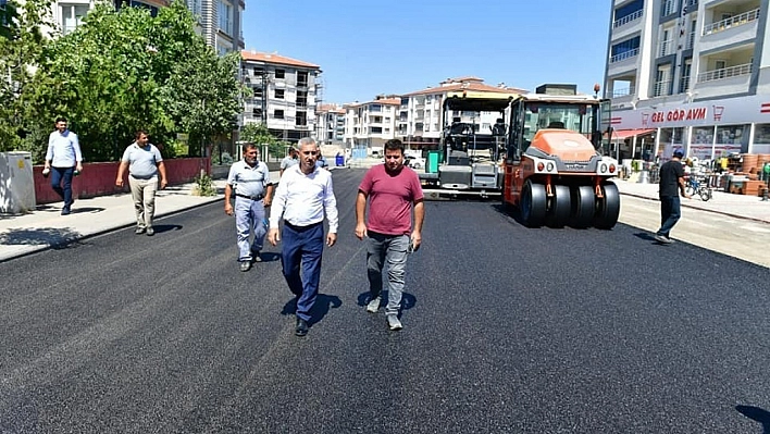 Yol yenileme hizmetlerine ağırlık veriyoruz