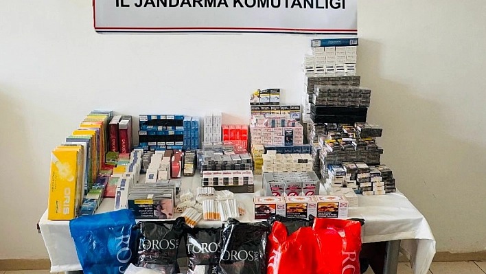 Şanlıurfa'da kaçak sigara ele geçirildi