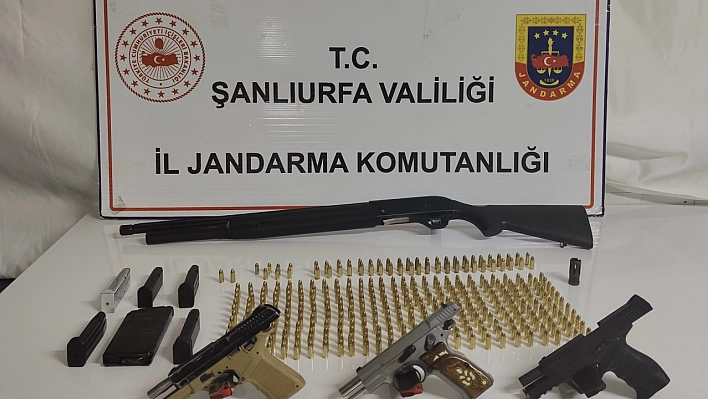 Şanlıurfa'da ruhsatsız silah operasyonu: 6 gözaltı