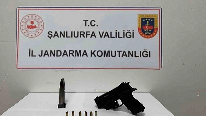 Şanlıurfa'da ruhsatsız silah operasyonu