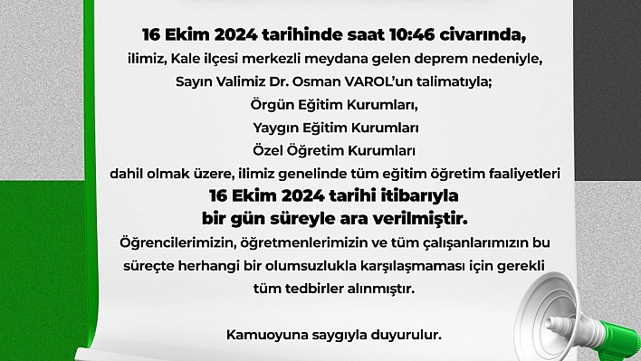 Şanlıurfa ve Adıyaman'da da okullar tatil