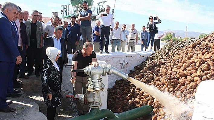 Şeker üretimi başladı