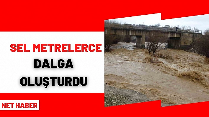 Sel metrelerce dalga oluşturdu