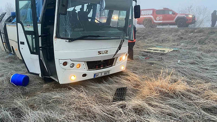 Malatya'da Feci Kaza: 1 Ölü, 16 Yaralı