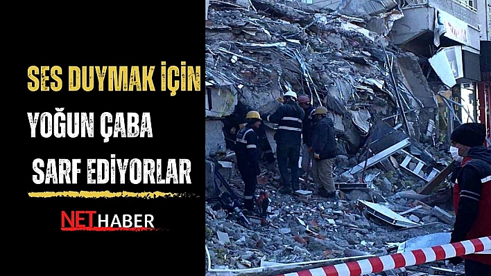 Ses duymak için yoğun çaba sarf ediyorlar