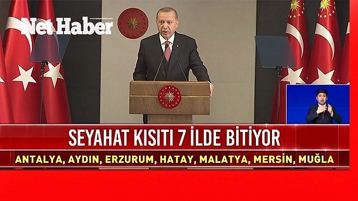 Seyahat kısıtlaması 7 ilde bitiyor