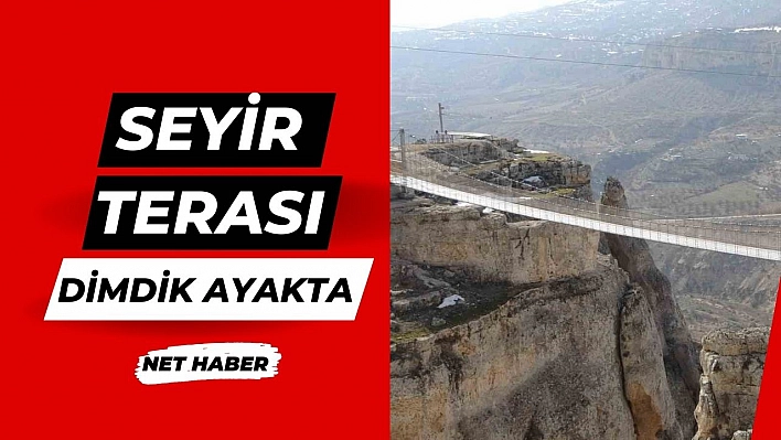 Seyir terası dimdik ayakta