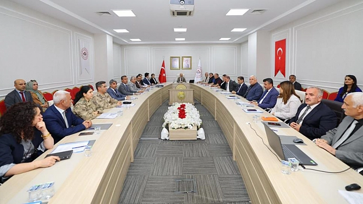 Şiddetle mücadele toplantısı yapıldı