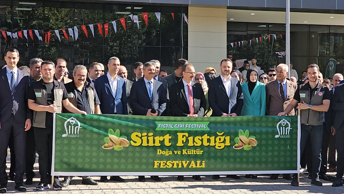 Siirt'te Fıstık Festivali Başladı