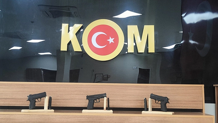 Silah kaçakçılığı operasyonu 1 gözaltı