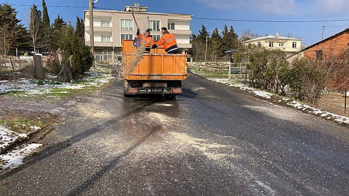 Silivri Belediyesi ekipleri sahada