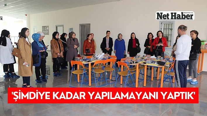 'Şimdiye kadar yapılamayanı yaptık'