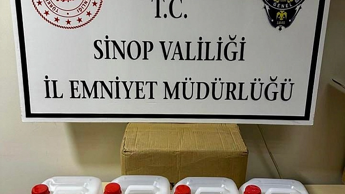 Sinop'ta kaçakçılığa darbe