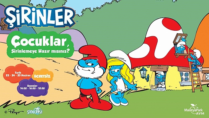 Şirinler'i minikler ile buluşturacak