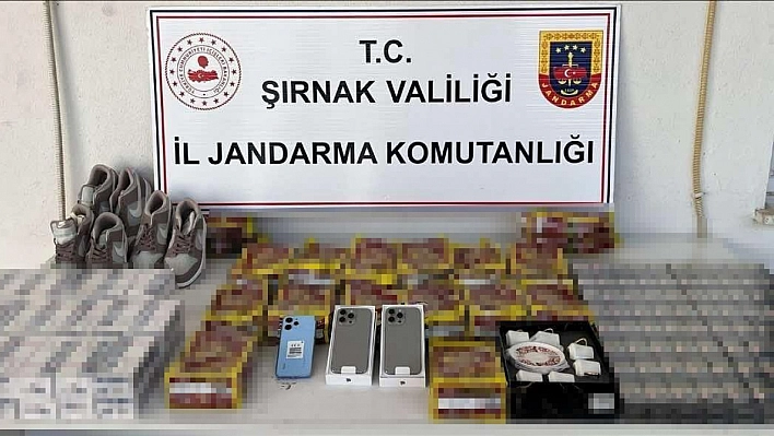 Şırnak'ta jandarmadan kaçakçılık operasyonu: 3 gözaltı