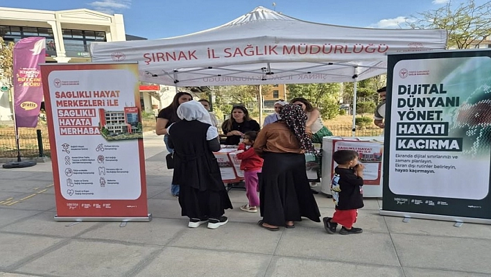 Şırnak'ta sağlıklı hayata merhaba etkinliği