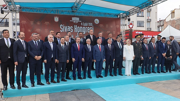 Sivas Kongresi'nin 106. yıl dönümü kutlandı