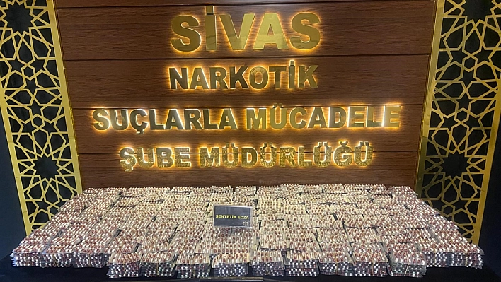 Sivas'ta Büyük Uyuşturucu Operasyonu