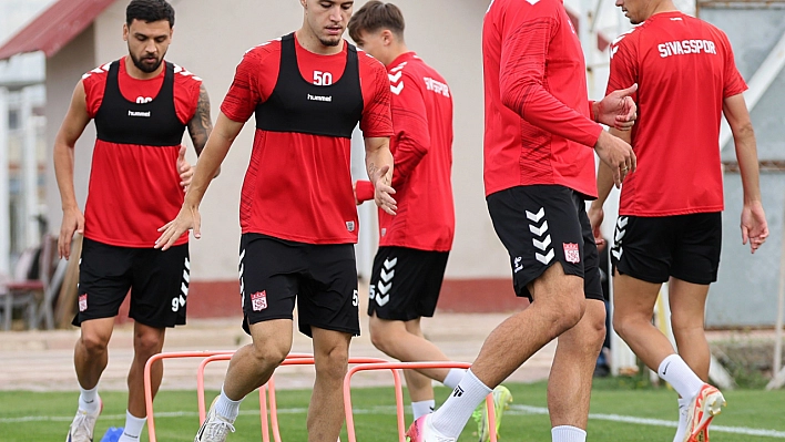 Sivasspor'da Sarıyer hazırlıkları devam ediyor