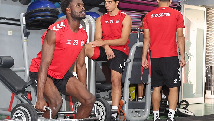 Sivasspor'da Sarıyer maçının hazırlıkları sürüyor