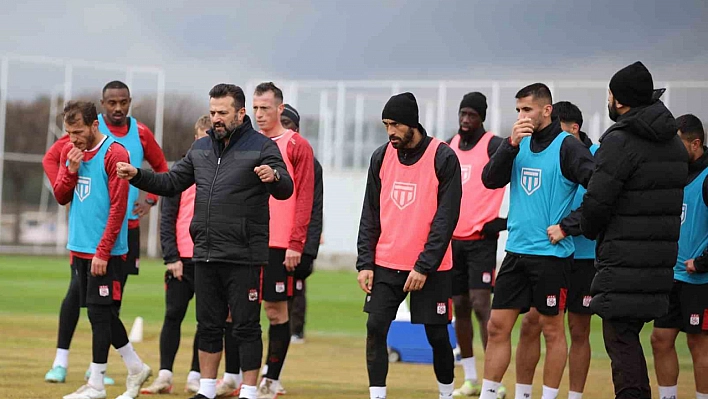 Sivasspor, Kayseri'ye hazırlanıyor