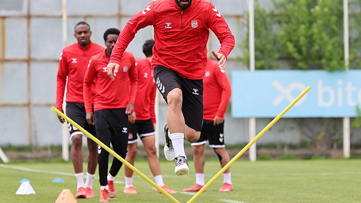 Sivasspor, Samsunspor maçı hazırlıklarını sürdürüyor