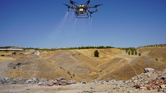 Sivrisinekle mücadelede dronlu çözüm!